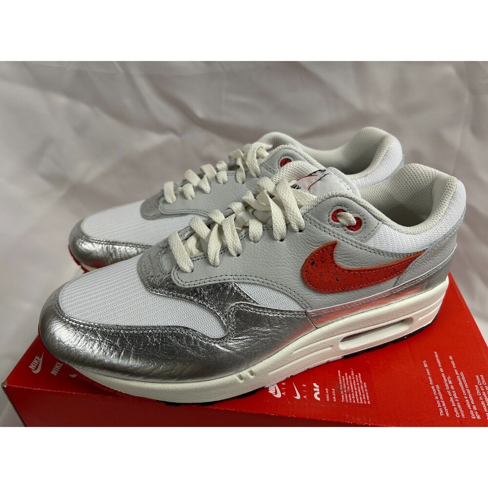 Nike Air Max 1 Premium SE "Hot Sauce" Sneakers Men's US Size 9.5 HF7746-100